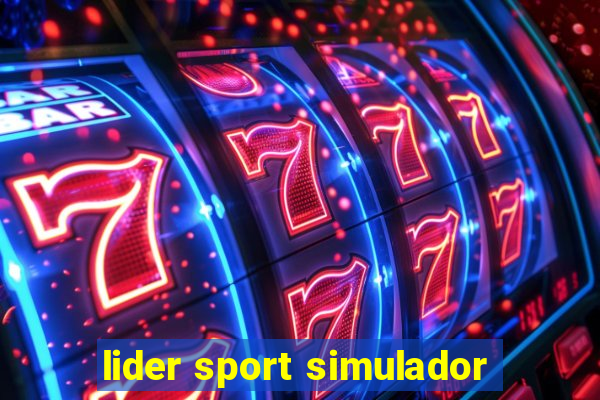 lider sport simulador